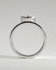 Carmen - Oval Bezel with Cigar Band - 18k White Gold