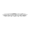 Chiara  Accent Stones Wedding Ring - 18k White Gold