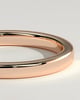 Christina - Round Channel Set Wedding Ring - 18k Rose Gold
