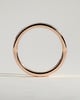 Christina - Round Channel Set Wedding Ring - 18k Rose Gold