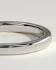 Christina - Round Channel Set Wedding Ring - 18k White Gold
