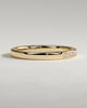 Christina - Round Channel Set Wedding Ring - 18k Yellow Gold