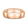 Classic Heavy Dome Mens Wedding Ring - 9k Rose Gold