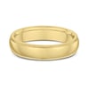 Classic Milgrain Mens Wedding Ring - 9k Yellow Gold