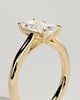 Dakota - Radiant Solitaire with Trellis Setting - 18k Yellow Gold