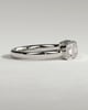 Dallas - Emerald Bezel Set Wedding Ring - 5 stones 18k White Gold