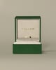 Dallas - Emerald Bezel Set Wedding Ring - 5 stones 18k Yellow Gold