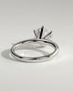 Daniela - Six Claw Solitaire - 18k White Gold
