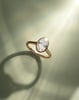 Daphne - Oval Solitaire with Cathedral Bezel Setting Lifestyle Image