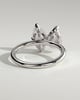 Dolly - Marquise and Pear Toi et Moi - 18k White Gold