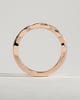 Eden -  Twisted Band Wedding Ring - 18k Rose Gold