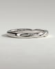 Eden -  Twisted Band Wedding Ring - 18k White Gold