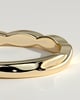 Eden -  Twisted Band Wedding Ring - 18k Yellow Gold
