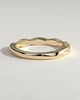 Eden -  Twisted Band Wedding Ring - 18k Yellow Gold