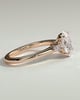Elena  Oval Trilogy - 18k Rose Gold