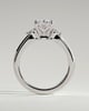 Elena  Oval Trilogy - 18k White Gold