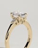 Elena  Oval Trilogy - 18k Yellow Gold