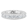 Elizabeth  Full Eternity Ring - 18k White Gold