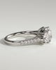 Ella  Round Trilogy with Pav - 18k White Gold
