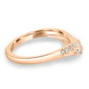 Elsa - Studded Tiara Ring - 18k Rose Gold
