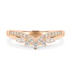 Elsa - Studded Tiara Ring - 18k Rose Gold
