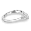 Elsa - Studded Tiara Ring - 18k White Gold