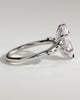 Elsie - Marquise Solitaire with Opposing Marquise Accents - 18k White Gold