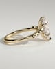 Elsie - Marquise Solitaire with Opposing Marquise Accents - 18k Yellow Gold