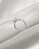 Emily - Oval Solitaire with Tapered Band Lifestyle Image