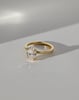 Emma  Oval Solitaire with Hidden Halo Lifestyle Image