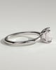 Emmy - 4 Claw Asscher Solitaire - 18k White Gold