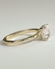 Emmy - 4 Claw Asscher Solitaire - 18k Yellow Gold