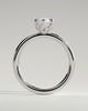Eve - 6 Claw Marquise Solitaire - 18k White Gold