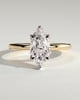 Eve - 6 Claw Marquise Solitaire - 18k Yellow Gold / 18k White Gold