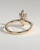 Eve - 6 Claw Marquise Solitaire - 18k Yellow Gold