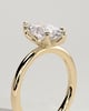 Eve - 6 Claw Marquise Solitaire - 18k Yellow Gold