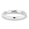 Faith - Twisted Wedding Ring with Pav - 18k White Gold