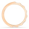 Felicity  Baguette Stone Wedding Ring - 18k Rose Gold