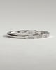 Felicity - Baguette Spaced Accent Stone Wedding Ring - 18k White Gold