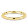 Felicity  Baguette Stone Wedding Ring - 18k Yellow Gold
