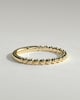 Fleur -  Beaded Band Wedding Ring - 18k Yellow Gold