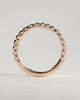 Florence -  Woven Band Wedding Ring - 18k Rose Gold