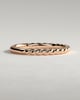 Florence -  Woven Band Wedding Ring - 18k Rose Gold