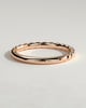 Florence -  Woven Band Wedding Ring - 18k Rose Gold