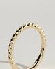Florence -  Woven Band Wedding Ring - 18k Yellow Gold