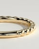 Florence -  Woven Band Wedding Ring - 18k Yellow Gold