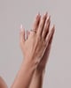 Franca - East West Marquise Smooth Dome Solitaire Lifestyle Image