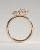 Francesca - Double Pear Toi et Moi - 18k Rose Gold