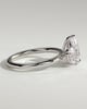 Francesca - Double Pear Toi et Moi - 18k White Gold