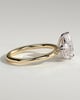 Francesca - Double Pear Toi et Moi - 18k Yellow Gold / 18k White Gold